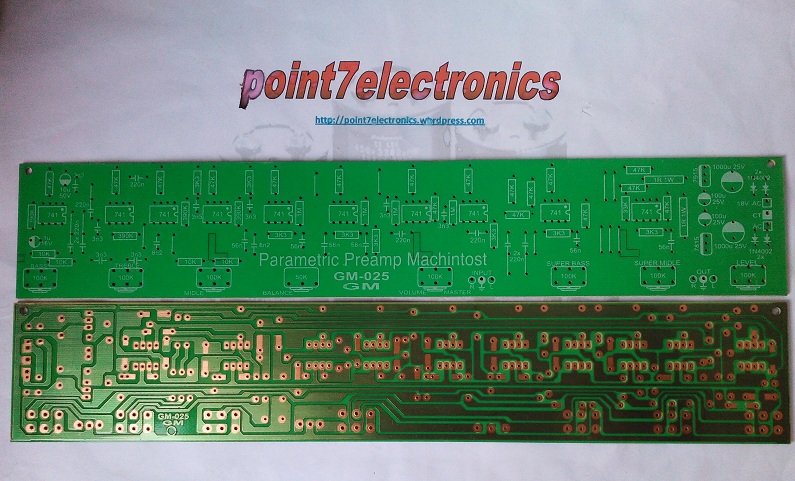  PCB Parametric Tone Control Macintosh H C Audio Music 